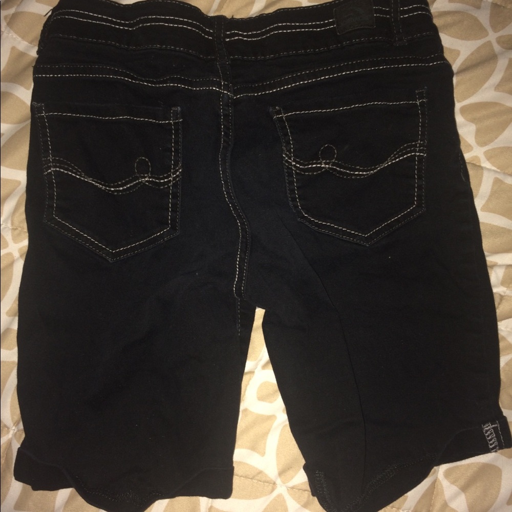 Black shorts
